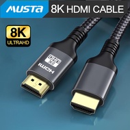 Cáp HDMI 8K chứng nhận 8K HDMI 2.1 cáp 8K/60Hz 4K/120Hz 2K/144Hz 48gbps cực cao Dây cáp tốc độ 3D si