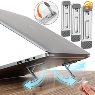 Universal Aluminum Alloy Foldable Laptop Stand/ Home Office Desk Phone Holder/ Tablet Computer Invisible Bracket