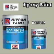 NIPPON PAINT EA4 Epoxy Paint / Floor Paint 5 Liter RAL7032 / cat Lantai