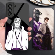 Sosuke Aizen Bleach 02 glass Phone Case For Samsung Galaxy S9 Plus S10 S10e S20 FE S20 Plus S21 S22 