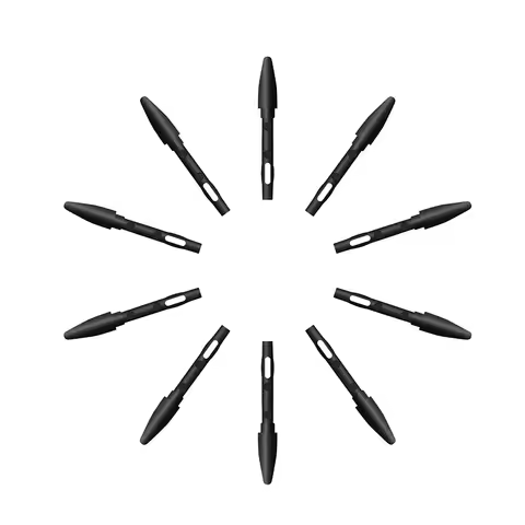 Huion 10-pack Replacement Pen Nibs PN01 Pen Tips for Pen PEN68 PEN80 Stylus Graphics Tablets 420 NEW