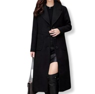 blazer panjang cewek wanita dewasa super jumbo ld 120 130 140 bb 80 90 100 long coat wanita panjang 