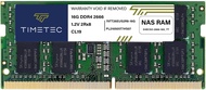 Timetec DDR4-2666 16GB 交換用 Synology D4ECSO-2666-16G DDR4 ECC アンバッファード SODIMM 2666MHz PC4-21300 260ピン