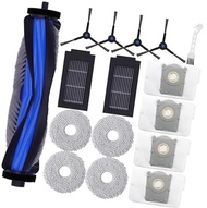 16 個パック交換部品、Ecovacs Deebot T50 Max T50 Pro T50 Omni T50 Pro Omni T50 Max Pro Omni 掃除機用、メインブラシ 1 個、フィ
