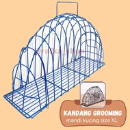 Cat Bath GROOMING Cage SIZE XL 57X28X13 CM~A75M7