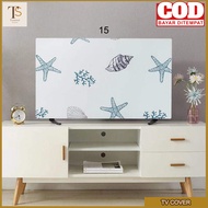 Sarung Penutup TV LED Elastis Size 24 inch-75inch Spandex Import Cover tv Led / Lcd Layar Monitor Me