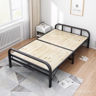 Household Iron Frame 1m Single Economical Type Ming Double Furniture Factory Small Bed 1.2m Rental R