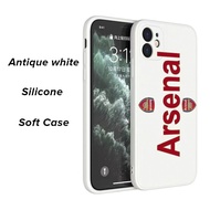 Arsenal F.C. Soft Silicone Phone case for iPhone 14 Pro Max /13 ProMax/13Pro/13 Mini/12 Pro Max/11 X