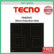 Tecno 60cm 4 Burner Vitro Ceramic induction Cooker Hob TA600VC