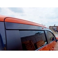 CIENTA 2016-2019 car door gutter, slim flat model