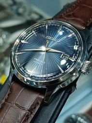 SEIKO PRESAGE Cocktail Time SRPK15J1 Blue Sunray Dial Cal.4R35 Leather Strap Made in Japan 精工錶 雞尾酒系列