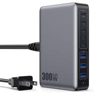 300W Multi-port GaN Charger 20V5A High-power mobile phone tablet laptop desktop charging station