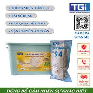 Khẩu trang ý tế KF94 Trần Gia thùng 300 cái cao cấp