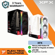 Flexi Tech XFX Mercury AMD Radeon RX 9070XT OC White/Black Magnetic Air Edition with RGB