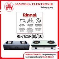 Rinnai RI-712GA (B/W) Gas Stove | 2 Burner Schott Glass | Fire & Elegant