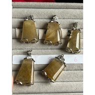 1 pendant engraved with S925 with unknown Ag content, long-lasting wear, attached with multi-haired 
