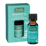 Thursday Plantation Peppermint Oil 25ml 100% Pure Tension Headache Reliever RELIEVE HEADACHE SYMPTOM