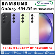Galaxy A54 5G 128GB / 256GB | 1 years warranty by Samsung Singapore