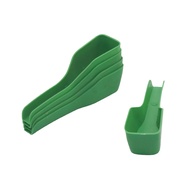 5 Pc Sangkar Burung Sudu Makan Burung Sudu Makan Burung Plastik Penyumpan Burung Perkakas Burung Bur