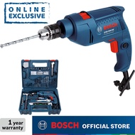 Bosch Impact Drill Set with Hand Tool / Bor Tembok Listrik Set dengan Perkakas Tangan 10mm 500Watt GSB 500 RE