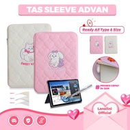 Bag tablet Slim Puffy Case Advan Tab Sketsa 3 2 1 A10 A8 Xtab VX W80 W90 W100 Tab 8001 Tab 8002 Tab 