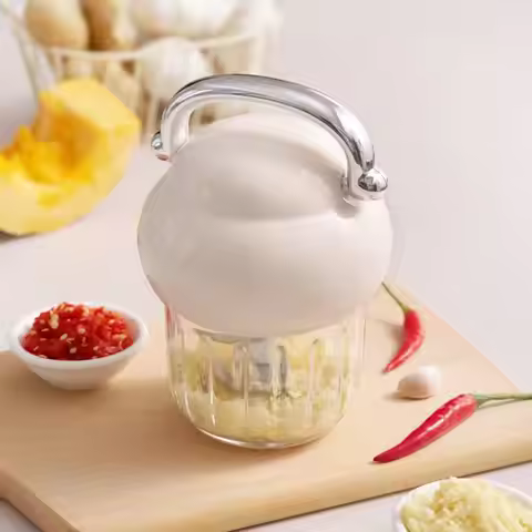 350ml Small Food Processor Rechargeable High Speed Kitchen Gadgets Electric Mini Chopper Food Proces