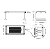 [Hoàn Tiền 10%] Đèn LED WEEK RAPTOR WRGB V1200