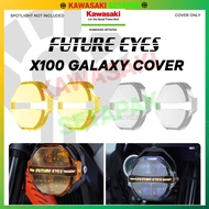 KAWASAKI [READY STOCK] FUTURE EYES X100 SPOTLIGHT COVER - CLEAR