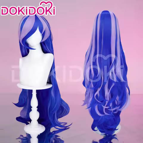 【Ready for Ship】Princess Luna Wig DokiDoki Women Fantasy 100cm Purple Long Hair Princess Luna Cospla