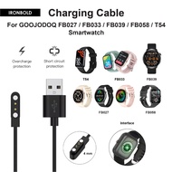 USB Charger For GOOJODOQ FB027 FB033 FB039 FB058 T54 Smartwatch Charging Cable / Kabel Pengecas Jam