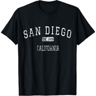 Aos Adult San Diego California CA Vintage T-Shirt Fashion Tops for Boys and Girls Distro Ages 1 2 3 