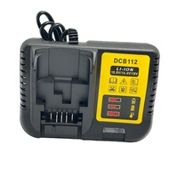 2A DCB112 Lithium Battery Charger For Dewalt 10.8V 14.4V 18V 20V DCB206 DCB205 DCB204 DCB203 DCB120D