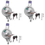 3X 100 Type Electric Bike Rear Drum Brake E Bike Rear Wheel Rise Brake with Lock E Bike Rise Brake
