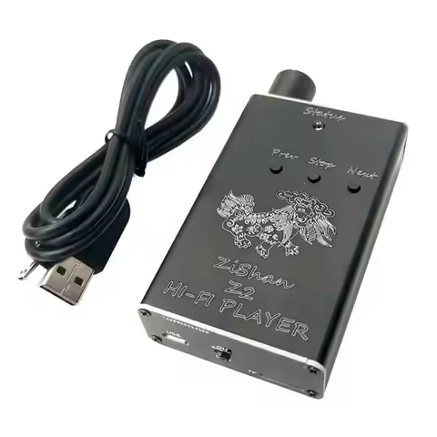 【Shop Now】ES9018 DAC Headphone Amplifier Zishan Z2 Hifi DSD Dard DSD Decoder Lossless Music Player M