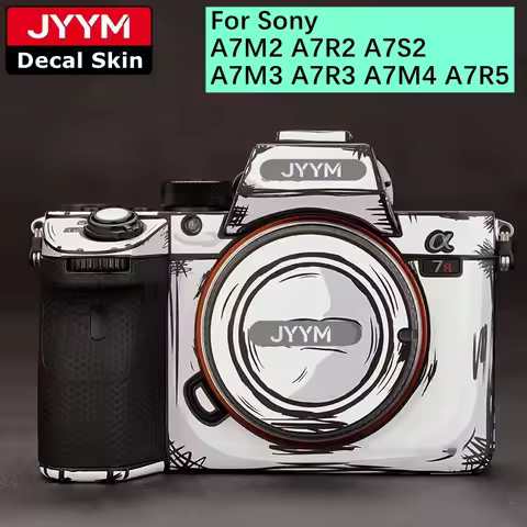 Customized Sticker For Sony A7M2 A7R2 A7S2 A7M3 A7R3 A7S3 A7M4 A7R4 A7R5 Camera Decal Skin Vinyl Wra