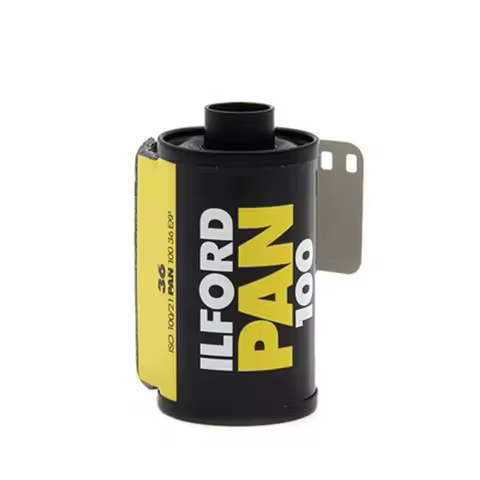 Original ILFORD PAN 100 36 Exposure/Roll Black And White Film High-Quality 1-10 Rolls For Kodak 135m