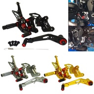 Adjustable Rider Rear Sets Rearset Footrest Foot Rest Pegs For Suzuki GSXR1000 GSXR1000R GSX-R1000 G