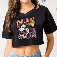 Twilight Cropped Top - Harajuku Grunge Baddie Style