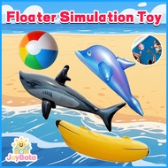 Inflatable Shark Whale Float Toys for Kids Beach Pool Water Play Sand Outdoor Fun Water Toys Beach T