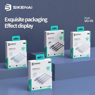 CABLE DATA CHARGER SIKENAI VO-05 BRAIDED CABLE DATA 3IN1 MICRO|TYPE C|LIGHTNING LIGHTNING