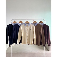 [TOP ONLY] Yumi Basic Knitwear Cardigan