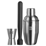 荷蘭 Vacu Vin 量杯搗棒+雪克杯(350ml) | 調酒用具