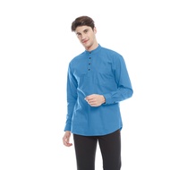 Outskirts - Kemeja Koko Pria Lengan Panjang | Baju Koko | Kemeja Kurta | Kemeja Koko Sage Green