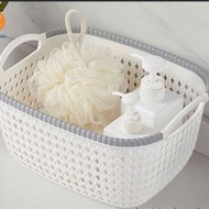 Plastic basket for storing personal items rosette 3377, size 22x16x10cm