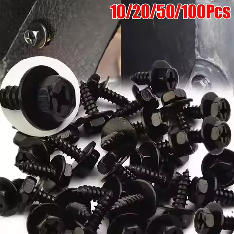 100Pcs Bolt Retainer Mudguard Liner Under Cover Screw For Toyota 90159 60498 Wheel Arch Screw Retain