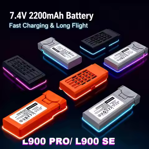 For LYZRC L900Pro Drone L900 Pro SE Quadcopter LI-ion Battery 7.4V 2200MAH Lipo Battery For L900 Pro