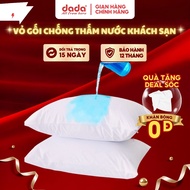 Vỏ Gối Chống Thấm Nước Khách Sạn DaDa Bảo Vệ Gối 45x65 50x70 Giữ Vệ Sinh Chống Ẩm Chống Mùi