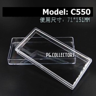 Banknote Hard Case Box C550 for 71x151mm Stack Paper Money Protection Rm5 Rm10 Rm 20 Rm50