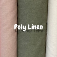 Poly Linen Fabric / Premium LinenPOLO Linen Fabric/ Premium Linen/