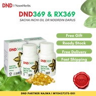 ✼DR NOORDIN DARUS DND DND369 RX369 Sacha Inchi Oil Softgel Original Organic Minyak Sacha Inchi Dr Nordin Omega 3 Halal✥